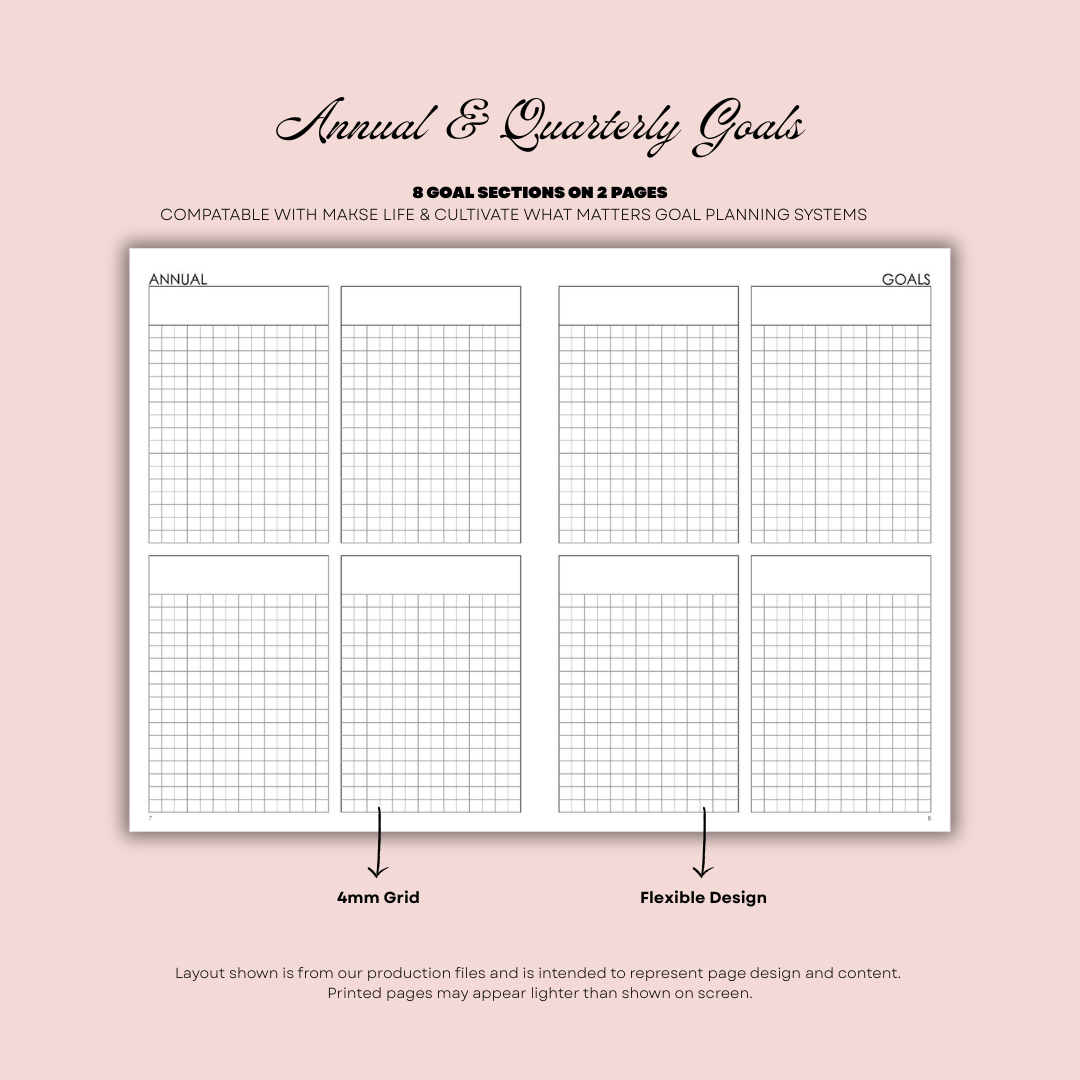 2027 Plans - Weekly Planner (Pre-Order)