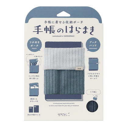 Notebook's HARAMAKI (A6-B6) Two-Tone Blue