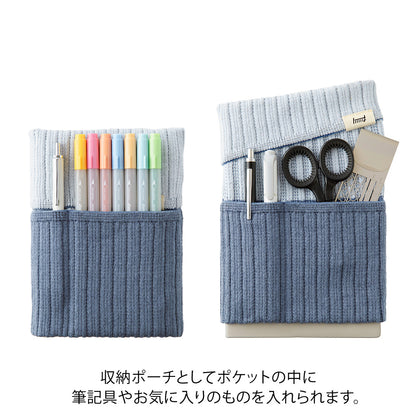 Notebook's HARAMAKI (A6-B6) Two-Tone Blue
