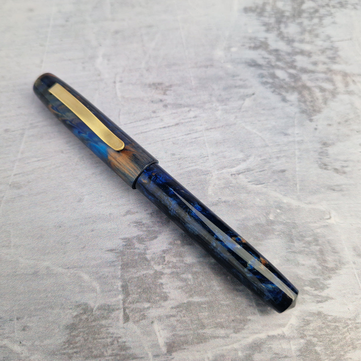 Blue In-house with Pen Clip