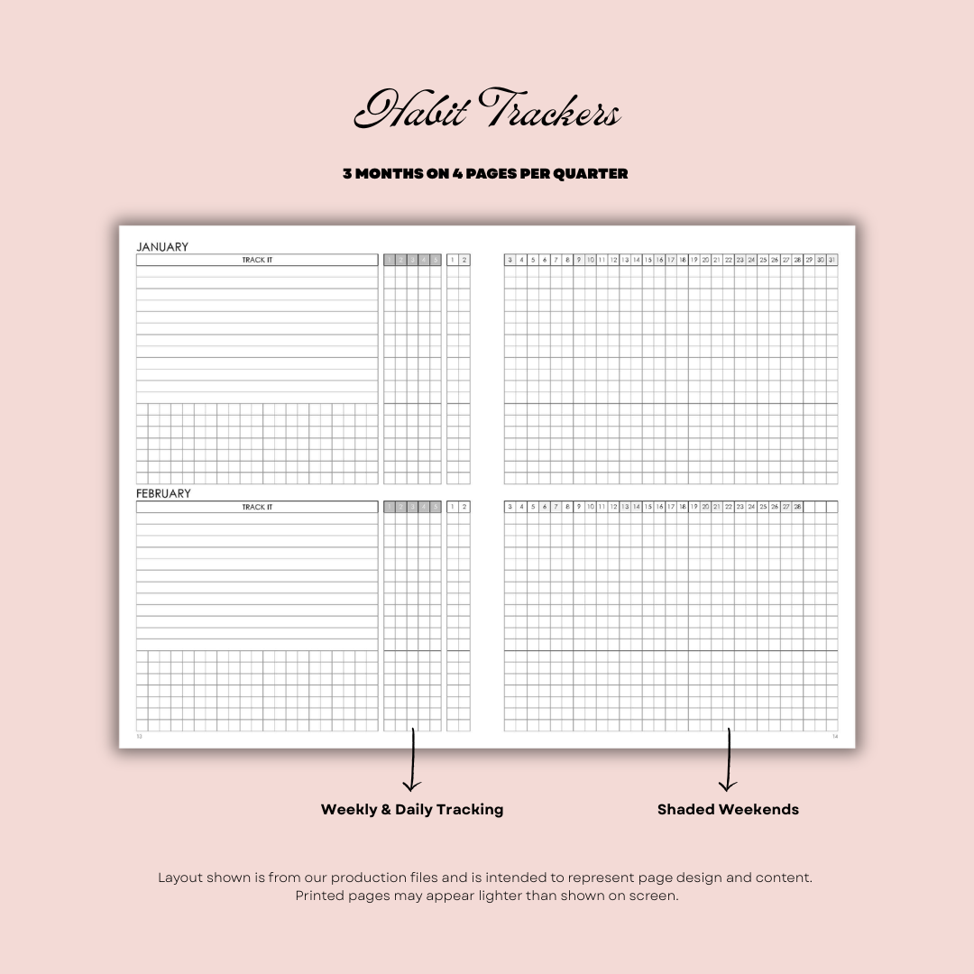 2027 Plans - Weekly Planner (Pre-Order)