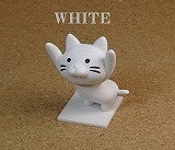 White Cat Pen Holder
