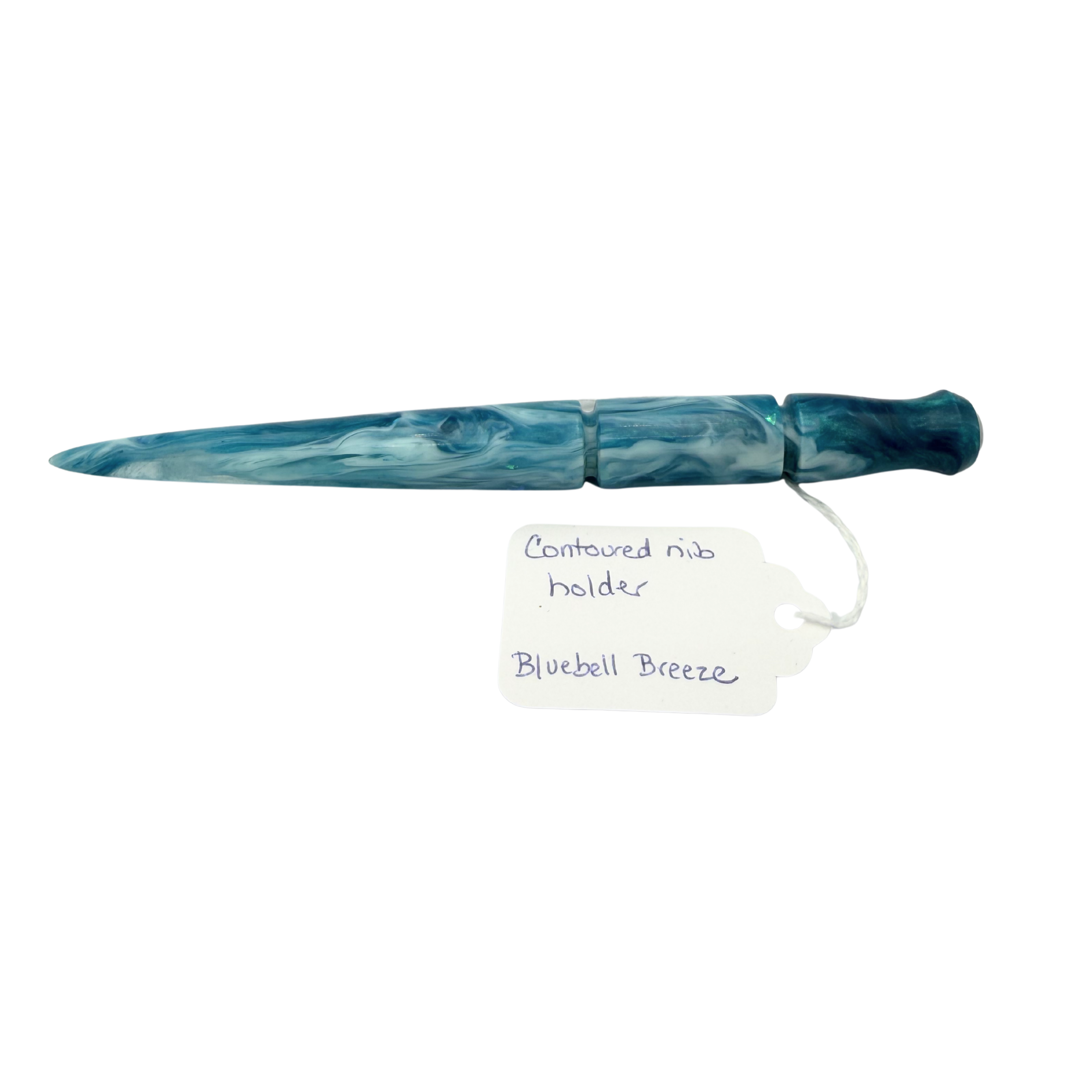Contoured Nib Holder - Bluebell Breeze