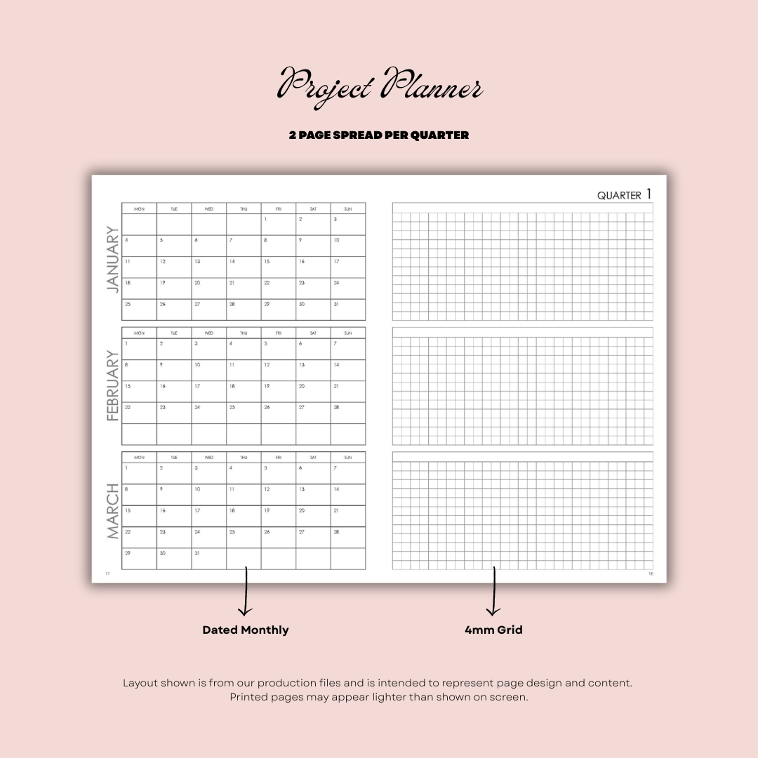 2027 Plans - Weekly Planner (Pre-Order)