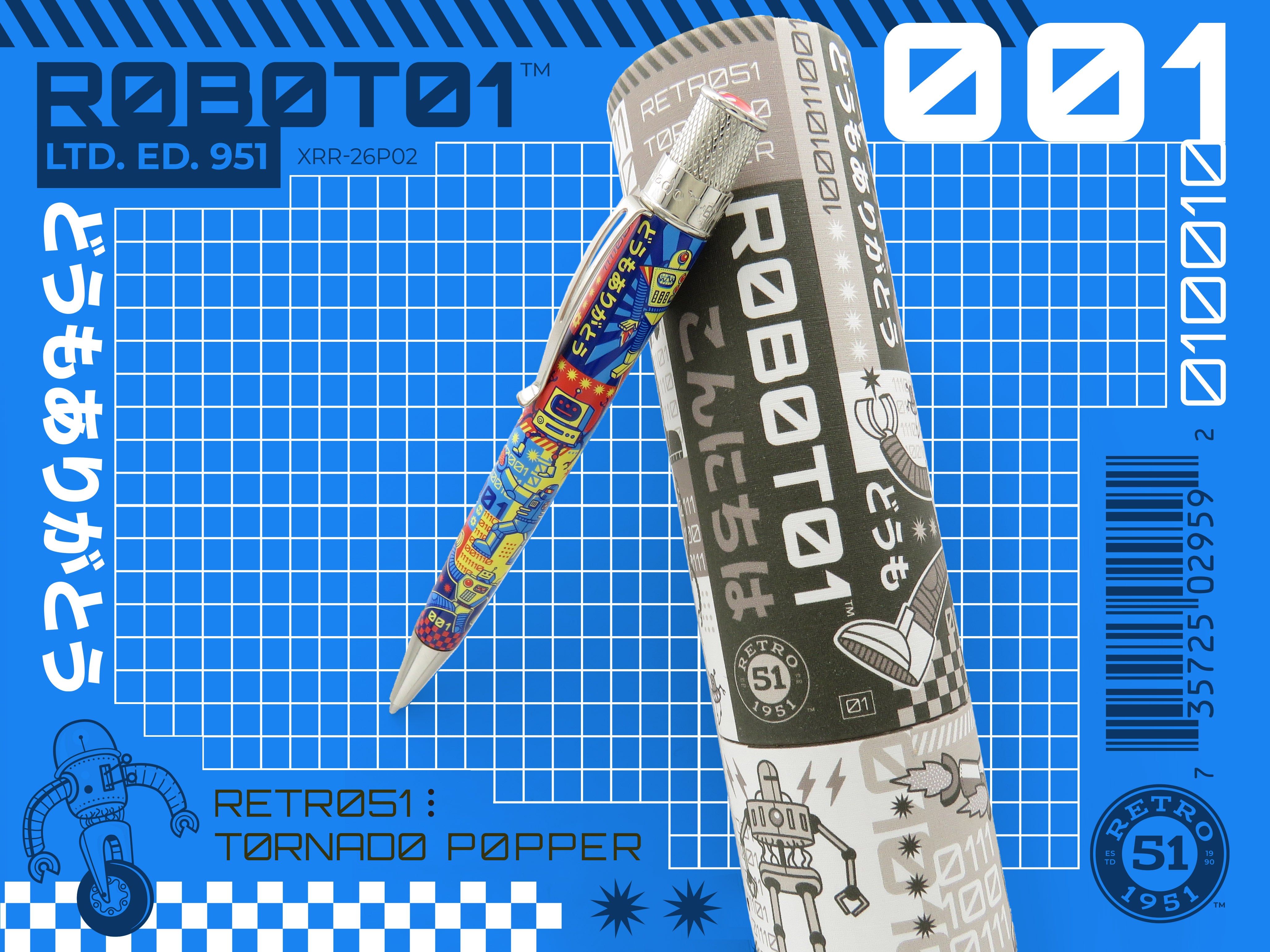 Tornado Popper™ - Roboto1 Rollerball