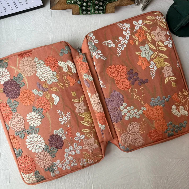 Kimono Obi Fabric 20 Pen Case (Kasume-zome) (Limited Edition)