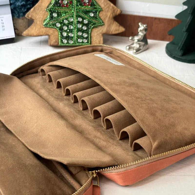 Kimono Obi Fabric 20 Pen Case (Kasume-zome) (Limited Edition)