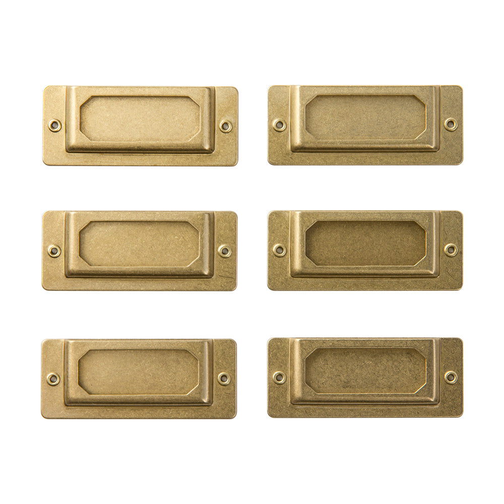 TRC Brass Label Plate