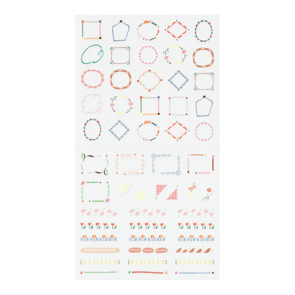 Date Circle Decorative Sticker