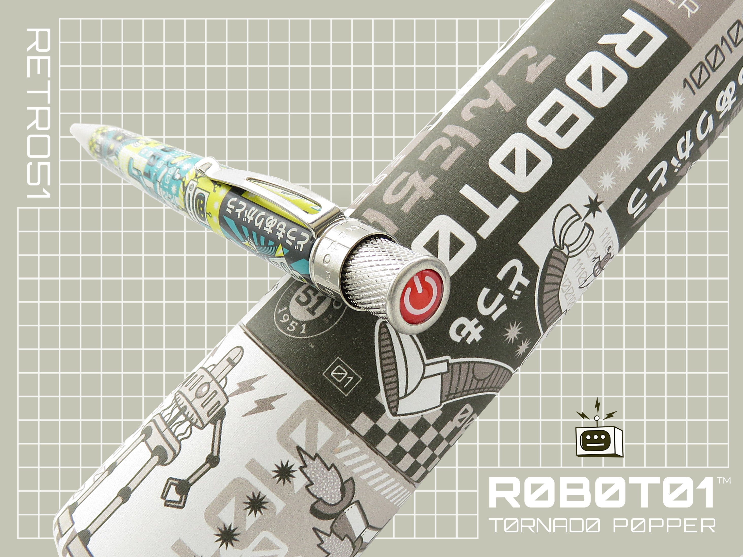 Tornado Popper™ - Roboto1 Rollerball