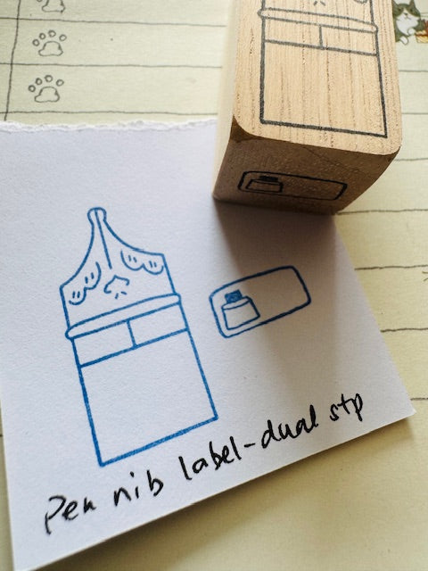 FD Pen Nib Label Dual