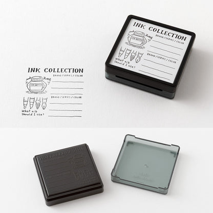 Paintable stamp Pre-inked Ink Collection A