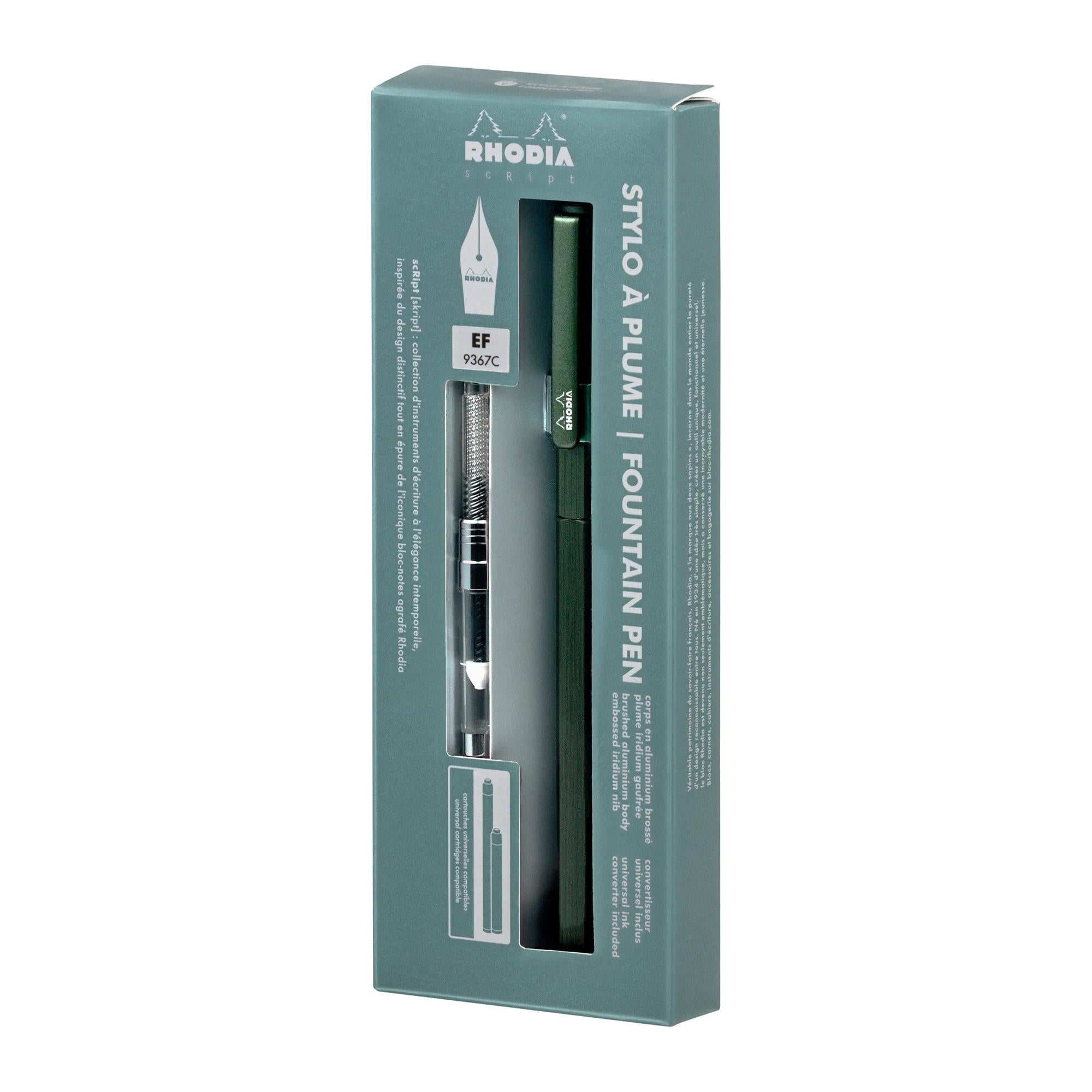 scRipt Fountain Pen (Sage)