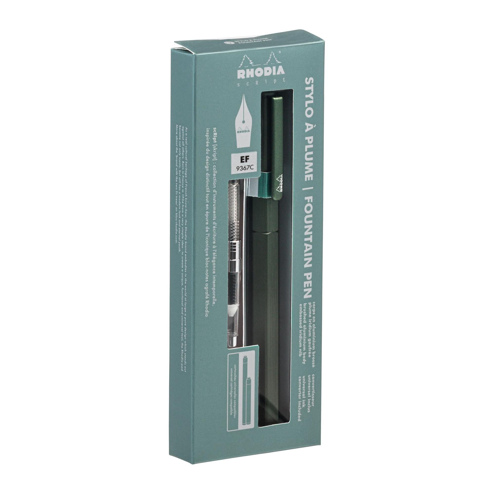 scRipt Fountain Pen (Sage)