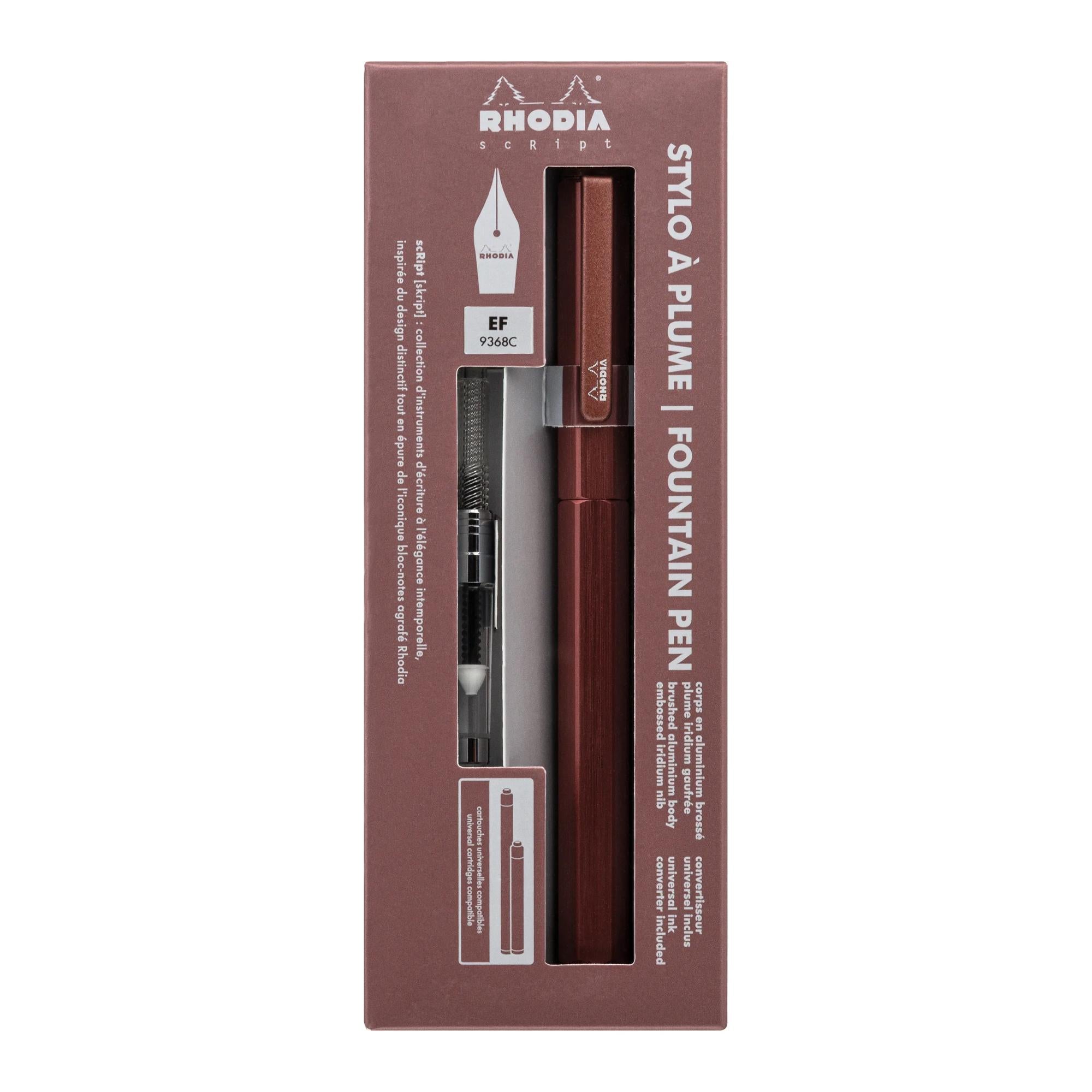 scRipt Fountain Pen (Brown)