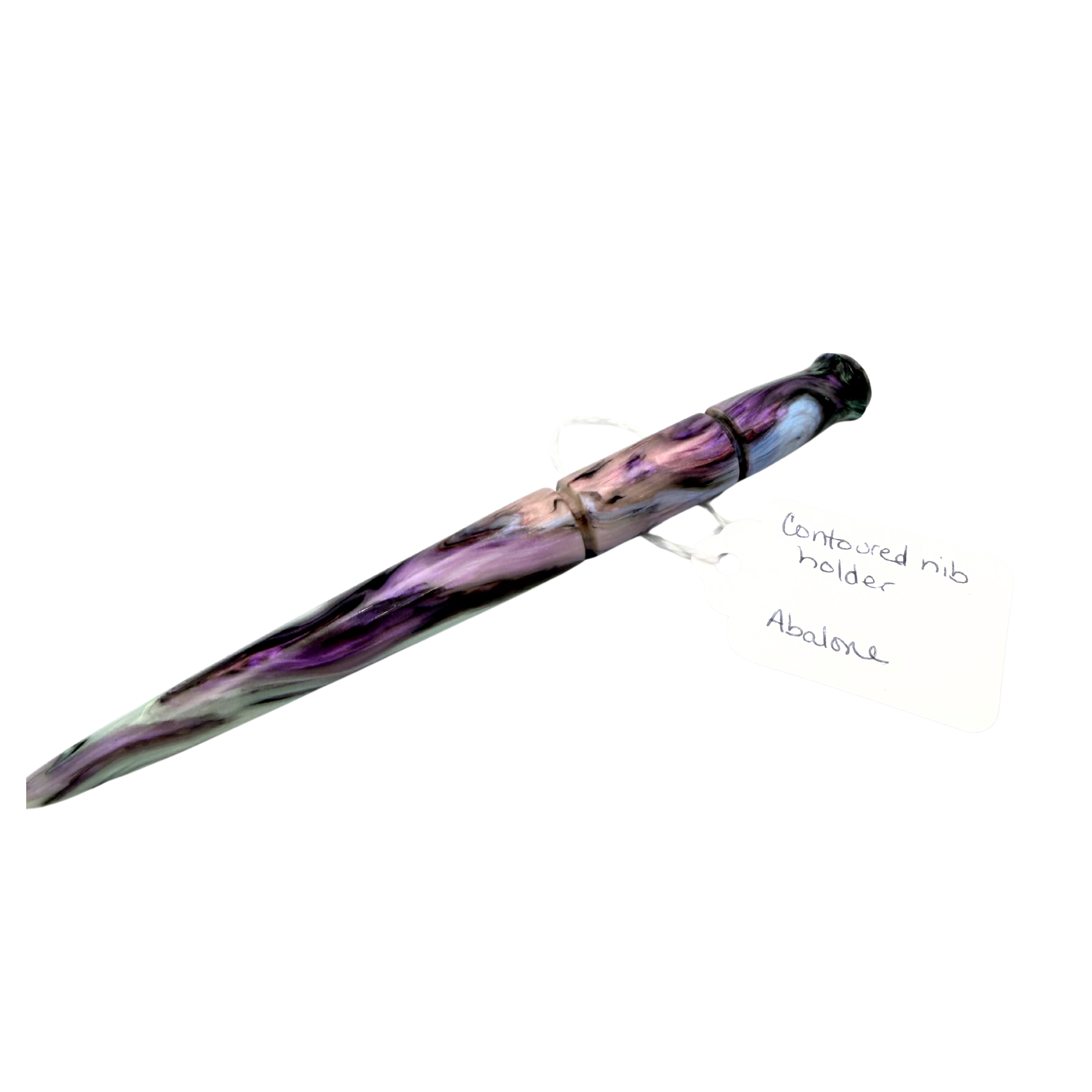 Contoured Nib Holder - Abalone