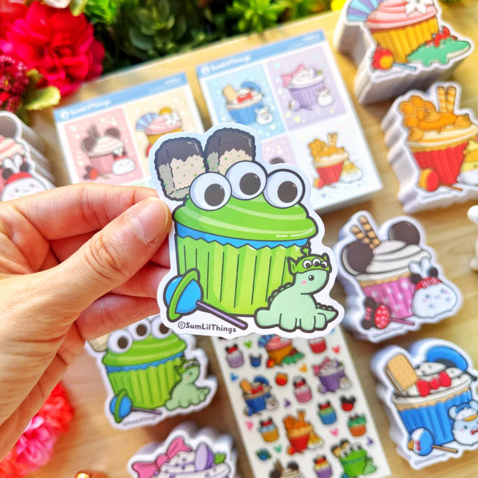 Alien Nohnoh Cupcake