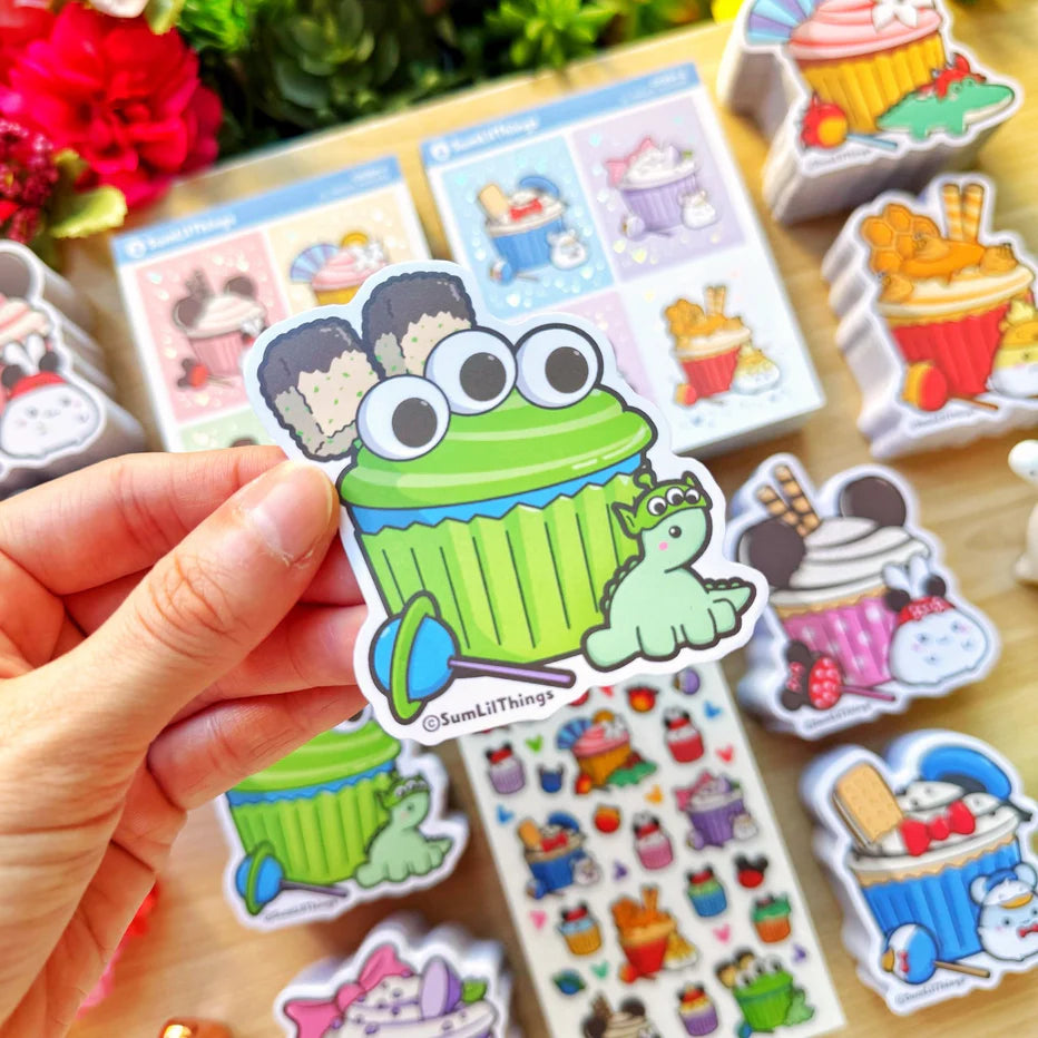 Alien Nohnoh Cupcake