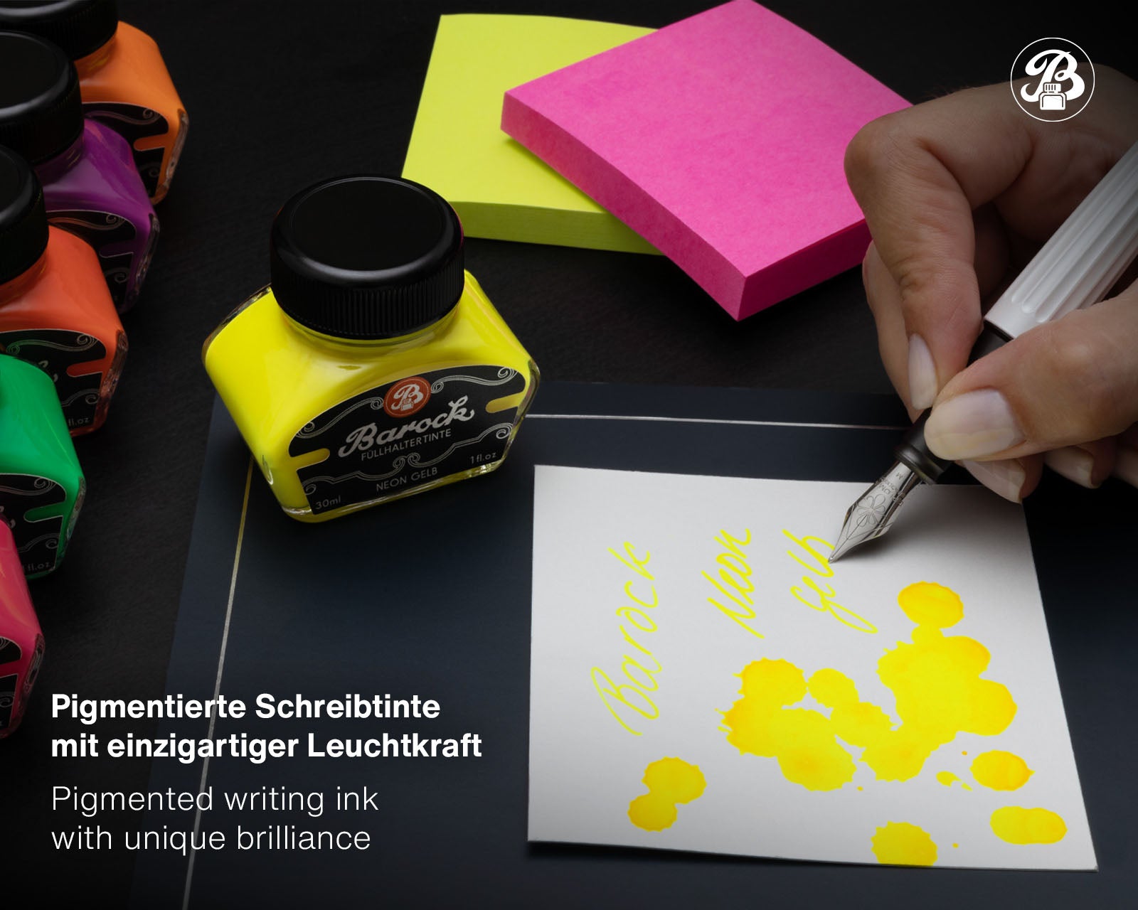 Barock Neon Gelb (Yellow)