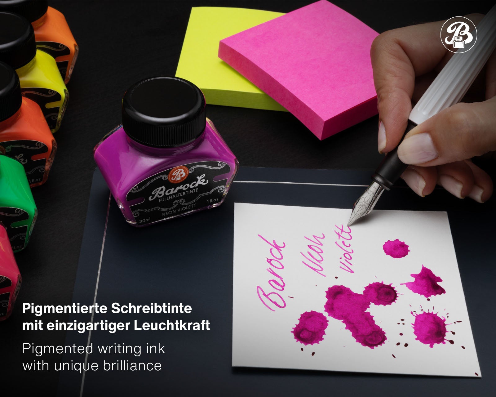 Barock Neon Violett