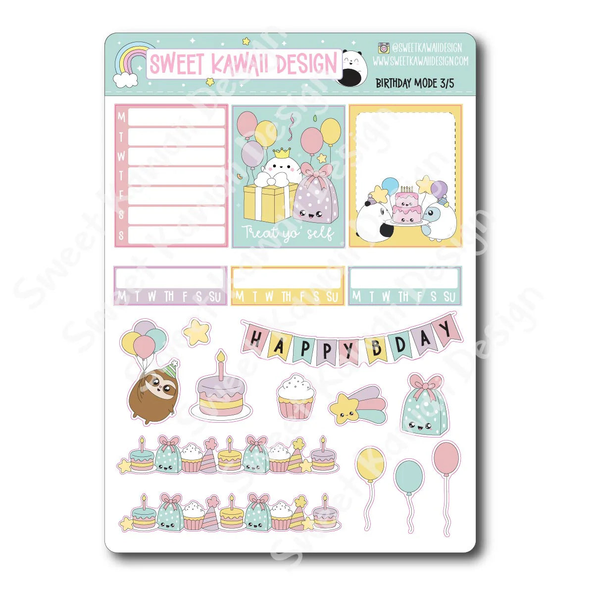 Birthday Mode (Weekly Kit)