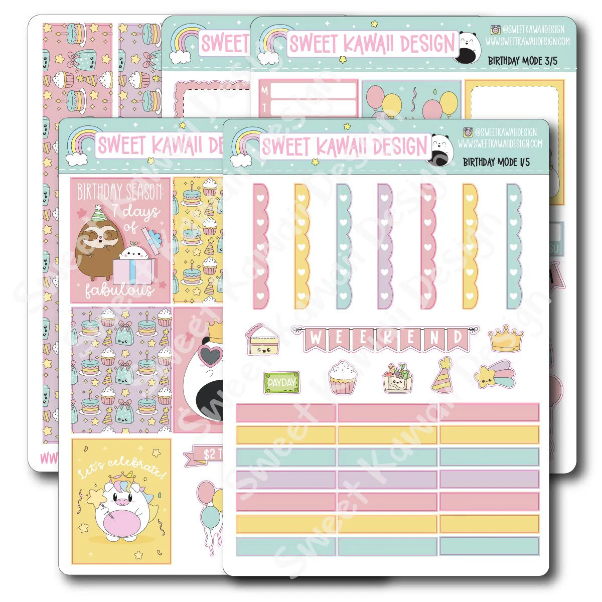 Birthday Mode (Weekly Kit)
