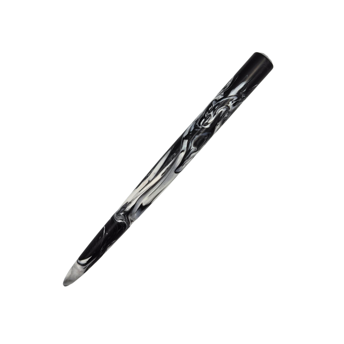 Slim Style Nib Holder - Black and White (Semi Gloss Finish)