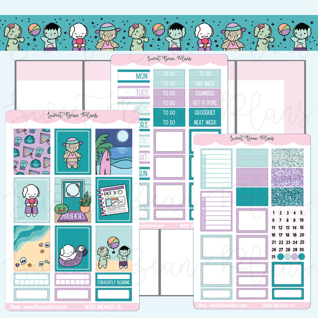 Boo Beach Hobo COUSIN Weekly Kit – Dino-Writes