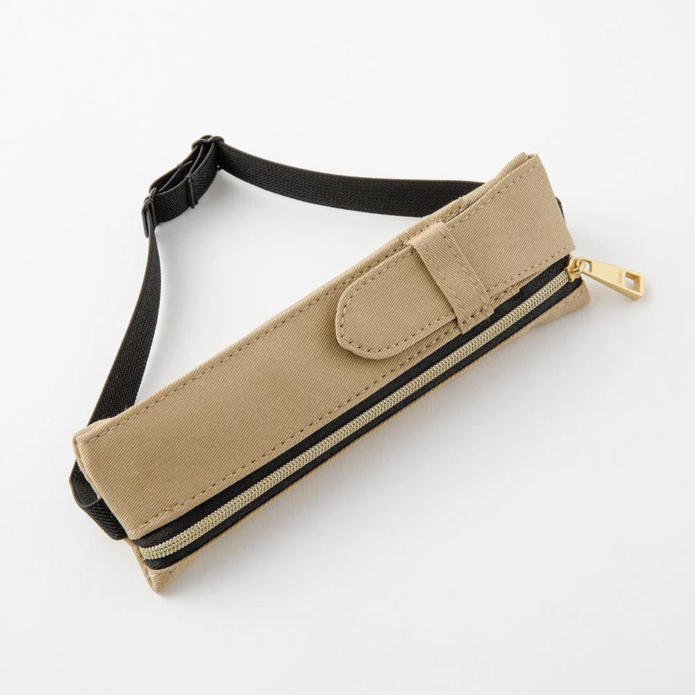 Book Band Pen Case <B6 - A5> Beige