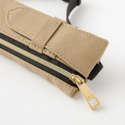 Book Band Pen Case <B6 - A5> Beige