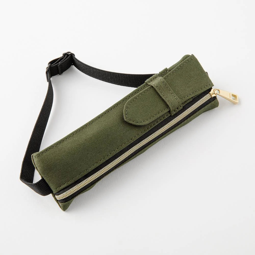 Book Band Pen Case <B6 - A5>  Khaki