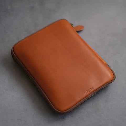 10-Slot Zip Pen Case (Tochigi Leather)