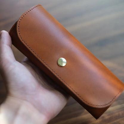 5-Slot Roll Pen Case (Tochigi Leather)