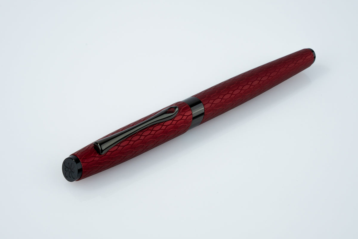 Burgundy Cobra Fountain Pen