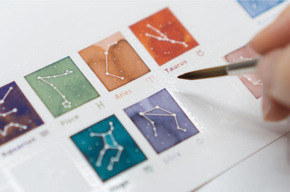 Ink Art Card Colorspace - Constellation