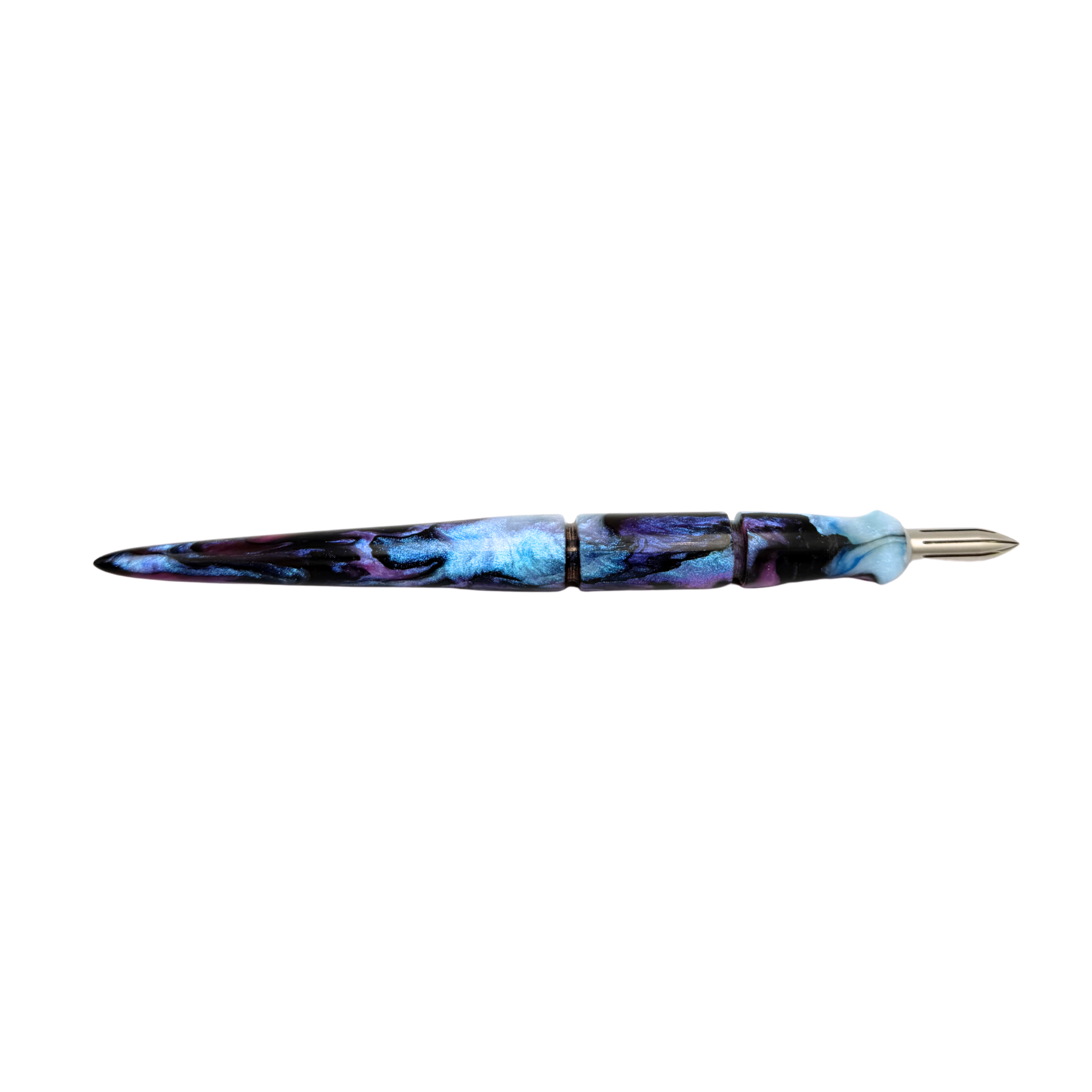 Contoured Nib Holder - Cotton Candy Abalone