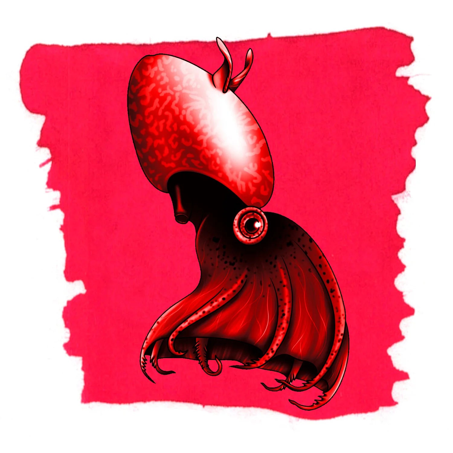 Vampire Squid Red