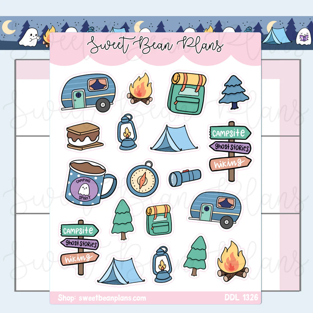 Camping Doodles