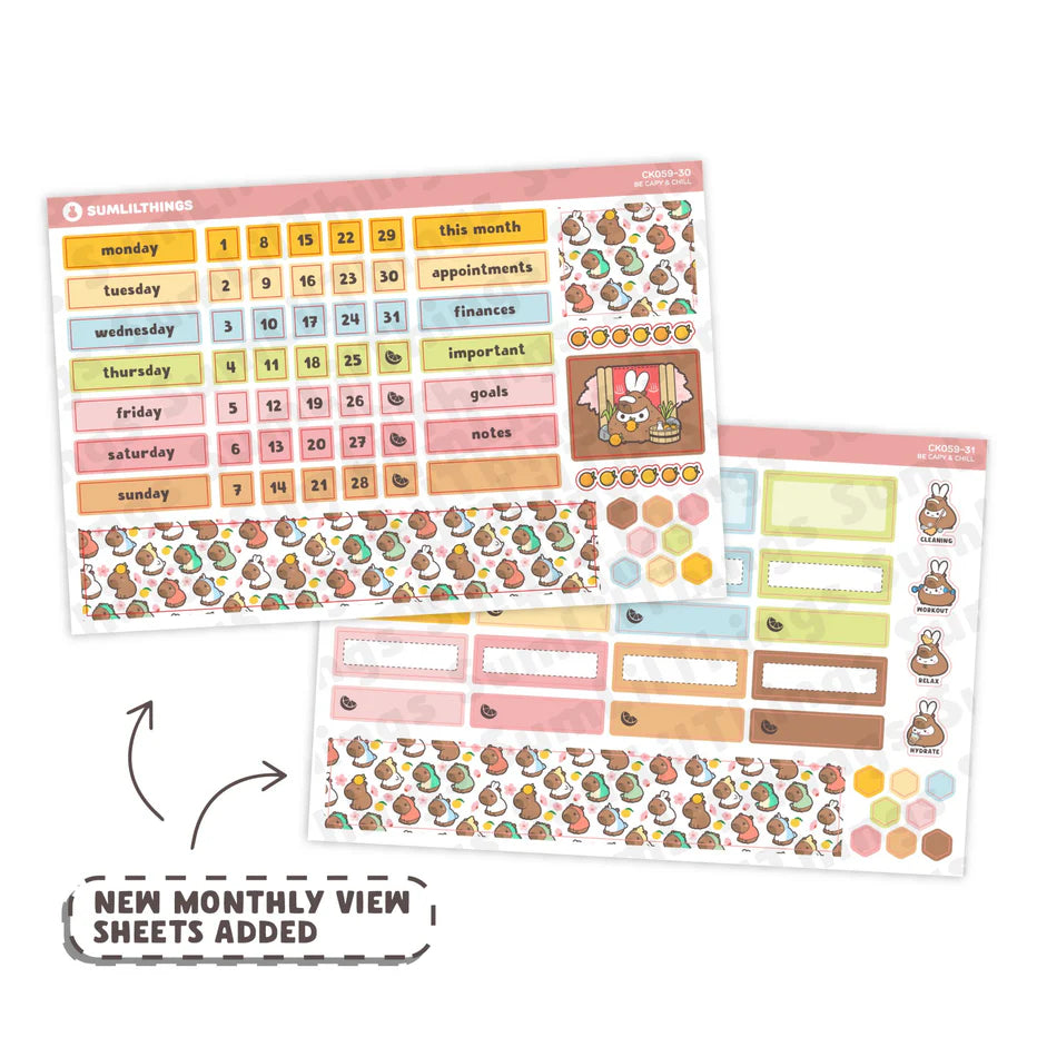 Hobonichi COUSIN Kit - Be Capy & Chill