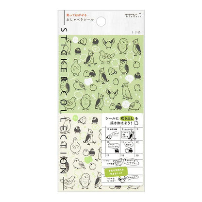 Chat Birds Stickers