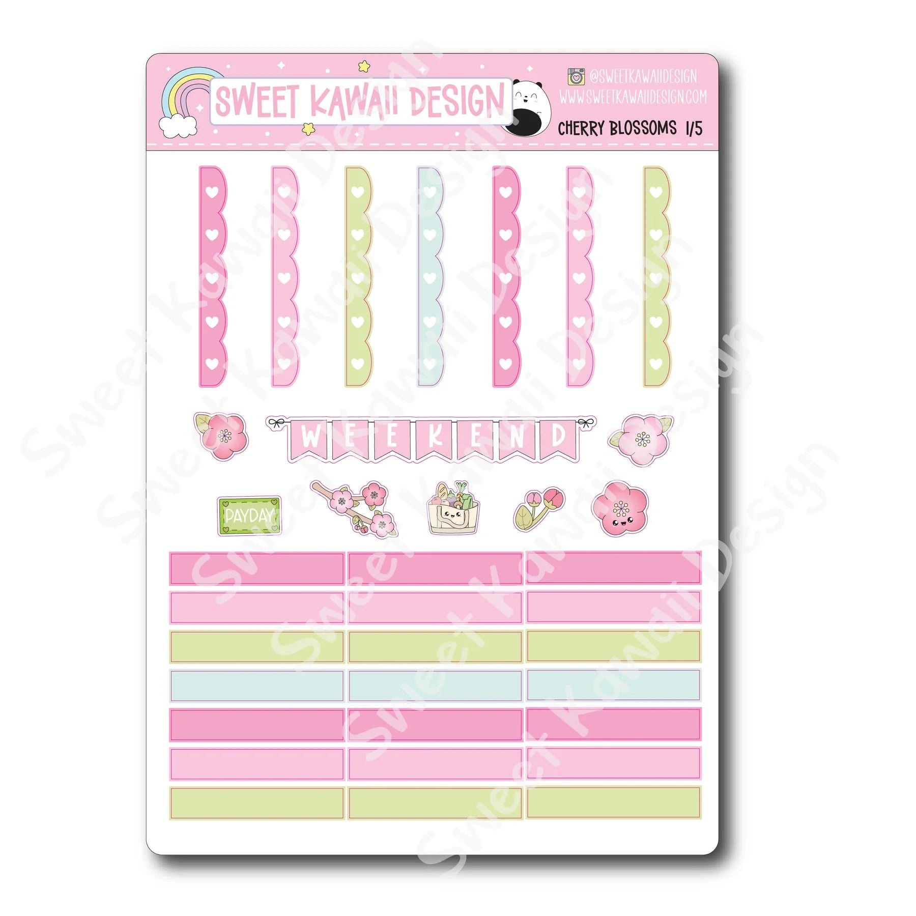 Cherry Blossoms (Weekly Kit)