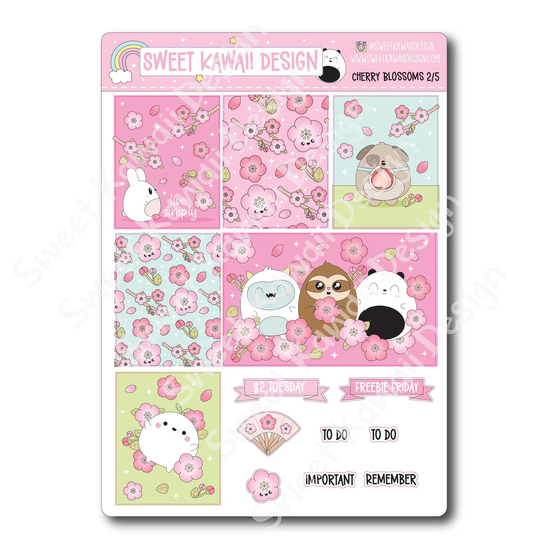 Cherry Blossoms (Weekly Kit)