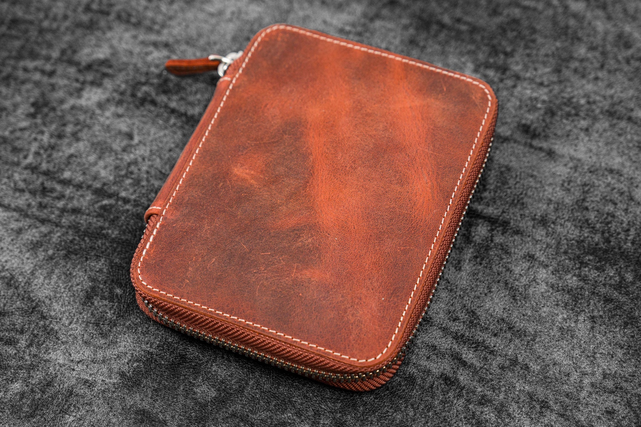 Collector Pen Case for 14 Kaweco Pens - Crazy Horse Orange