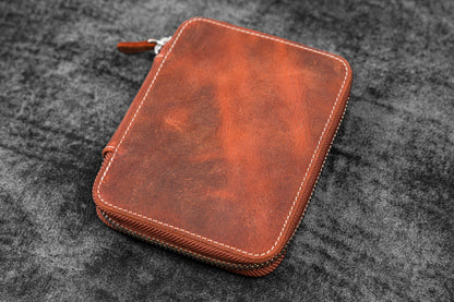 Collector Pen Case for 14 Kaweco Pens - Crazy Horse Orange