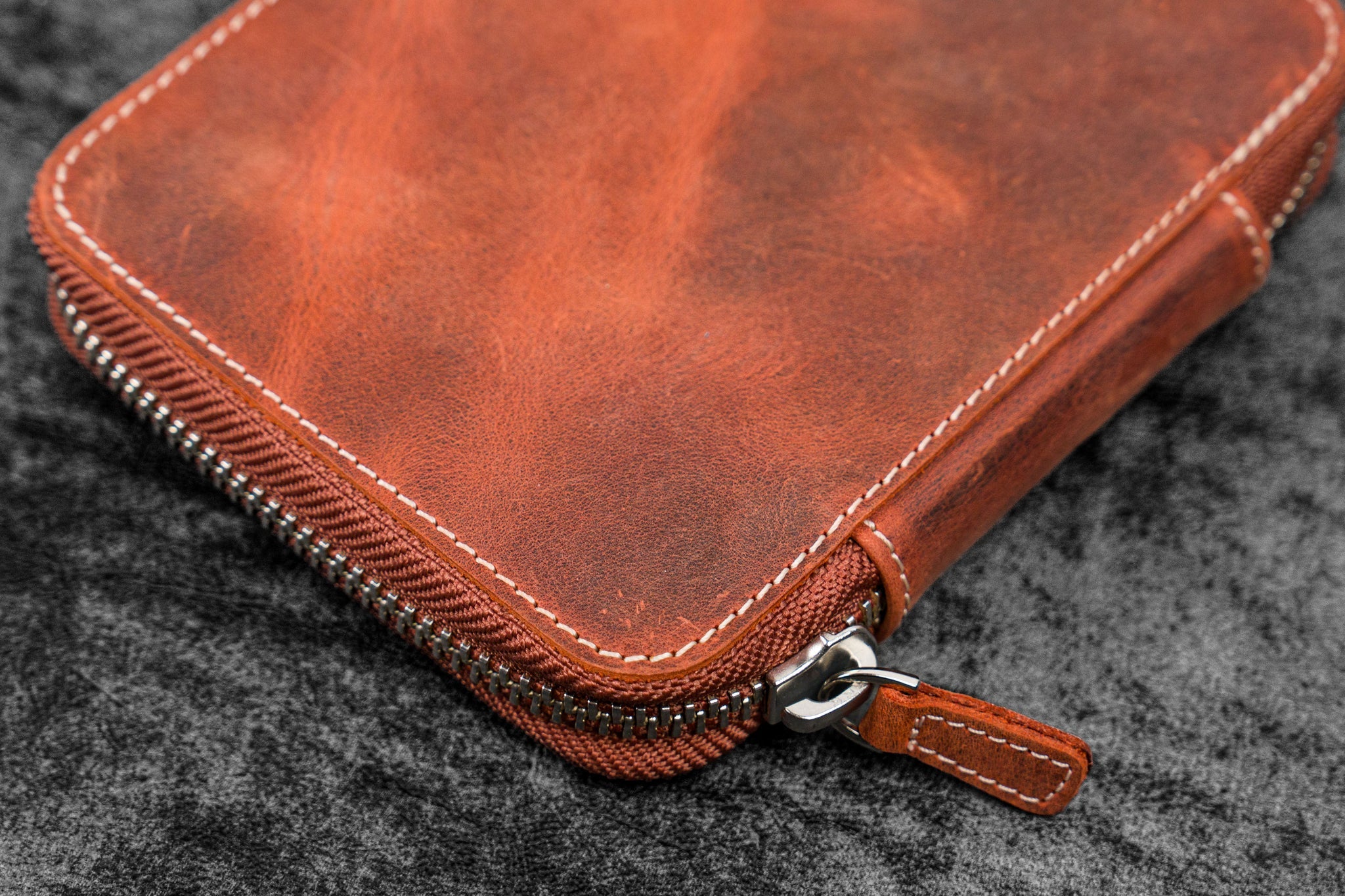 Collector Pen Case for 14 Kaweco Pens - Crazy Horse Orange