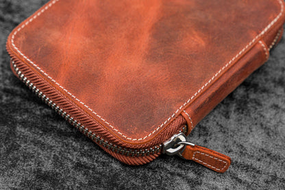 Collector Pen Case for 14 Kaweco Pens - Crazy Horse Orange