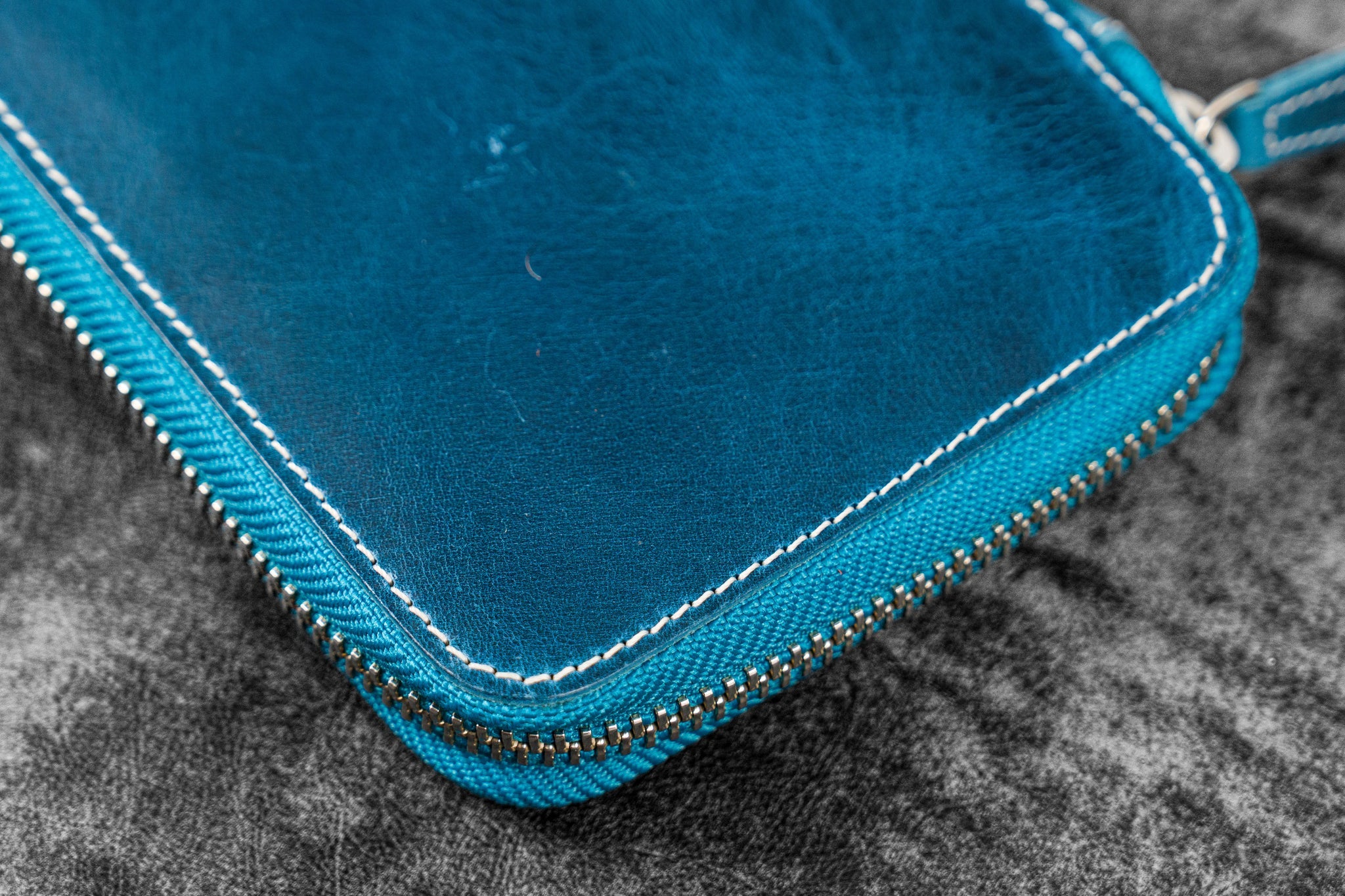 Collector Pen Case for 14 Kaweco Pens - Crazy Horse Ocean Blue