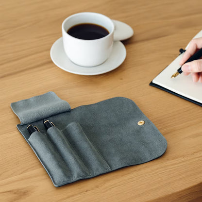3-Slot Roll Pen Case (Tochigi Leather)