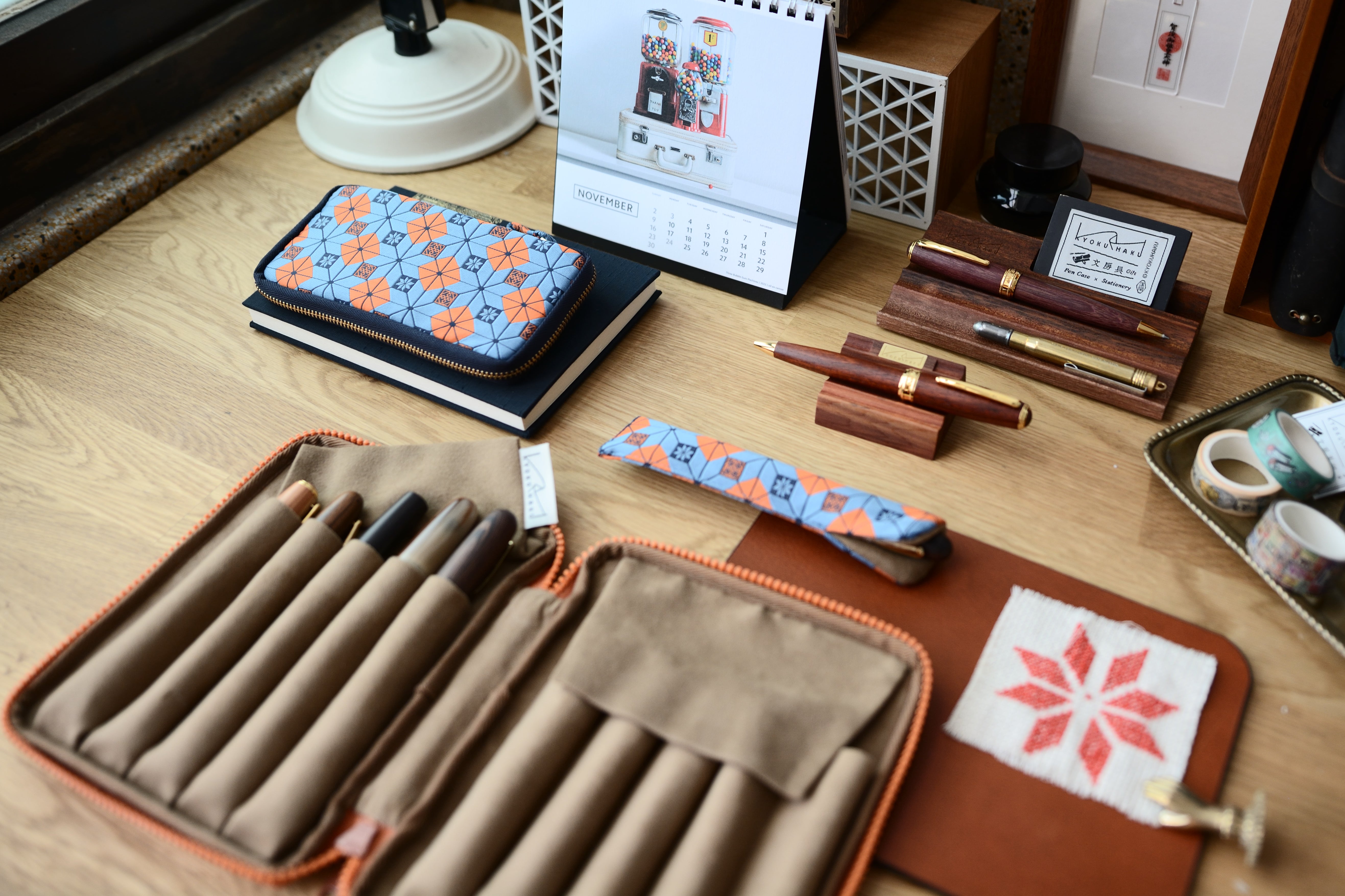 Siraya 10 Pen Case Restitch (Orange)