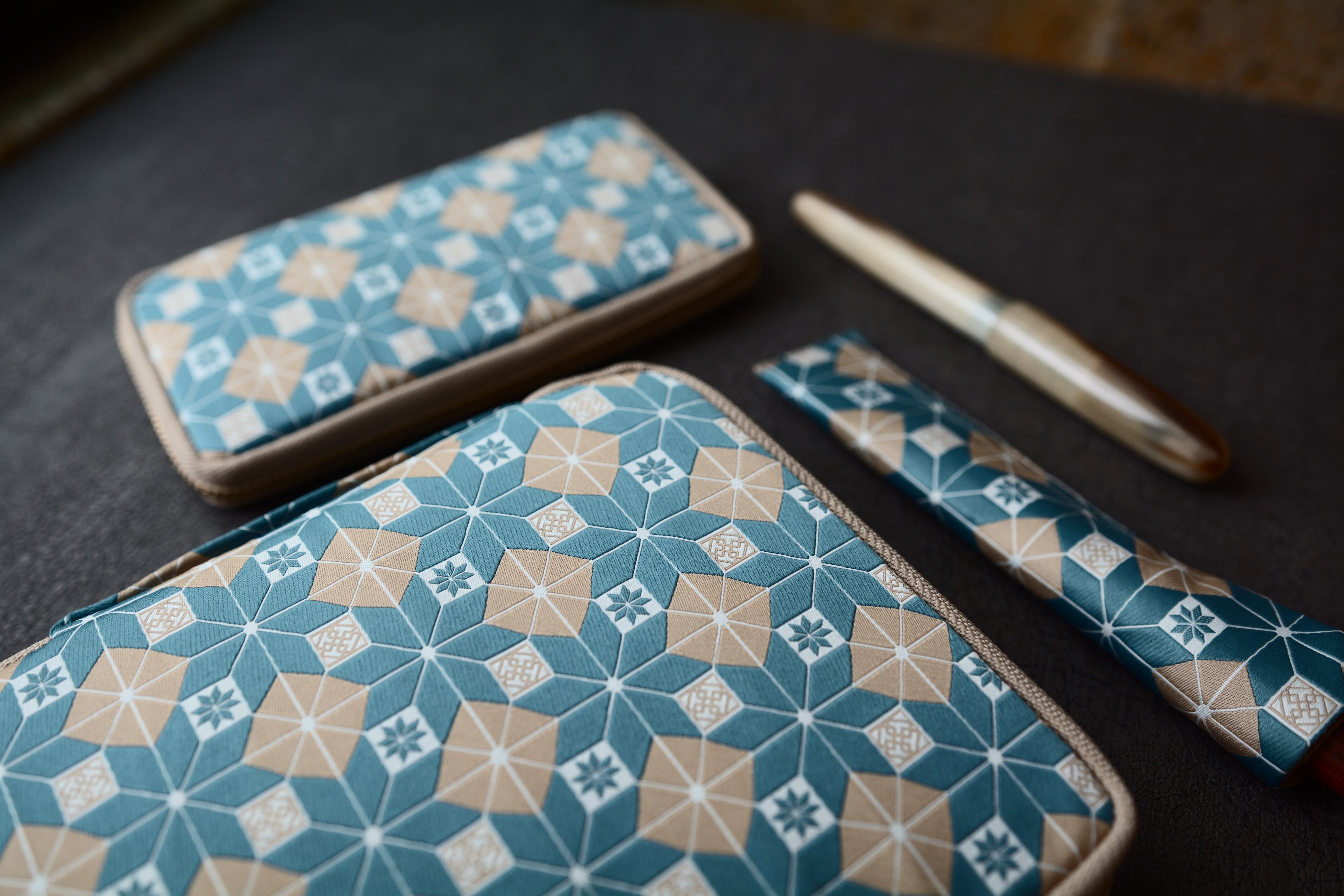 Siraya 10 Pen Case Restitch (Khaki)